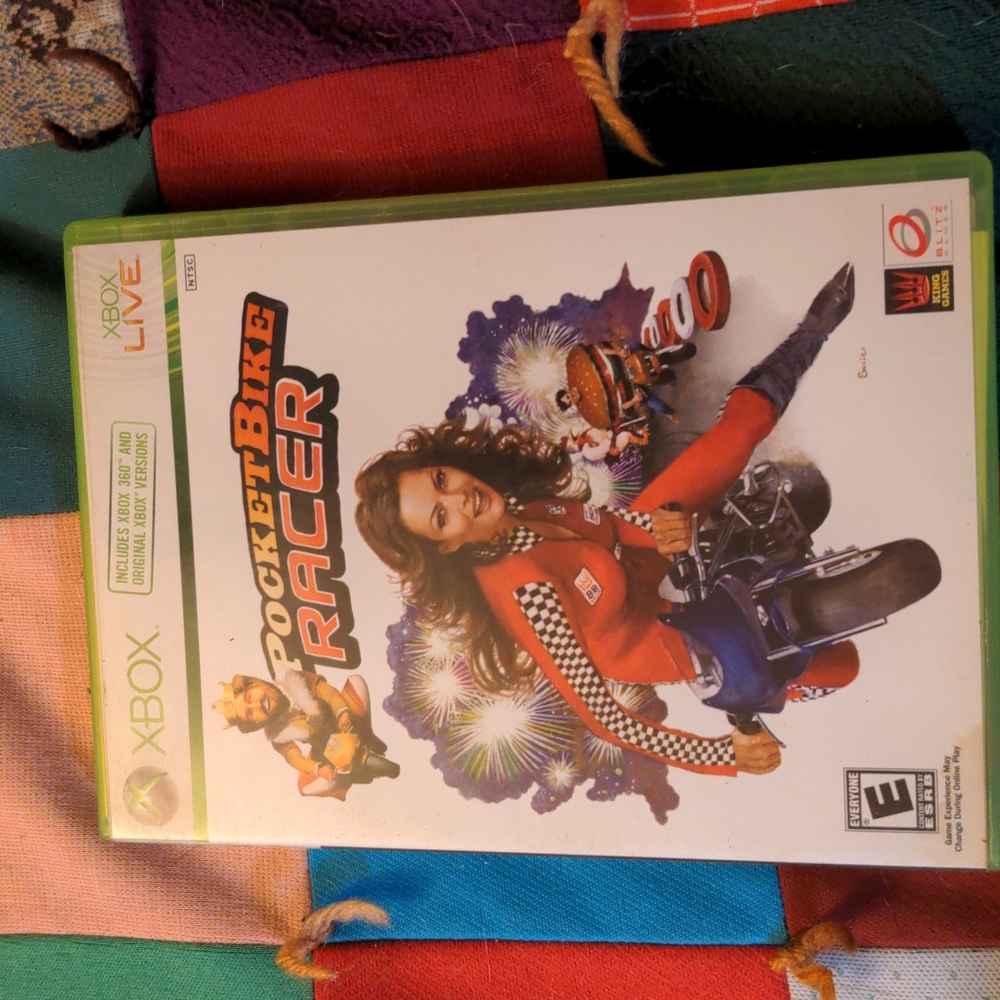 XBOX Pocket Bike Racer Classic Video Game Original Xbox and Xbox 360 Version